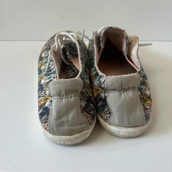 Skechers BOBS Slip On Memory Foam Sneaker Dog Print 10 - Picture 5 of 12
